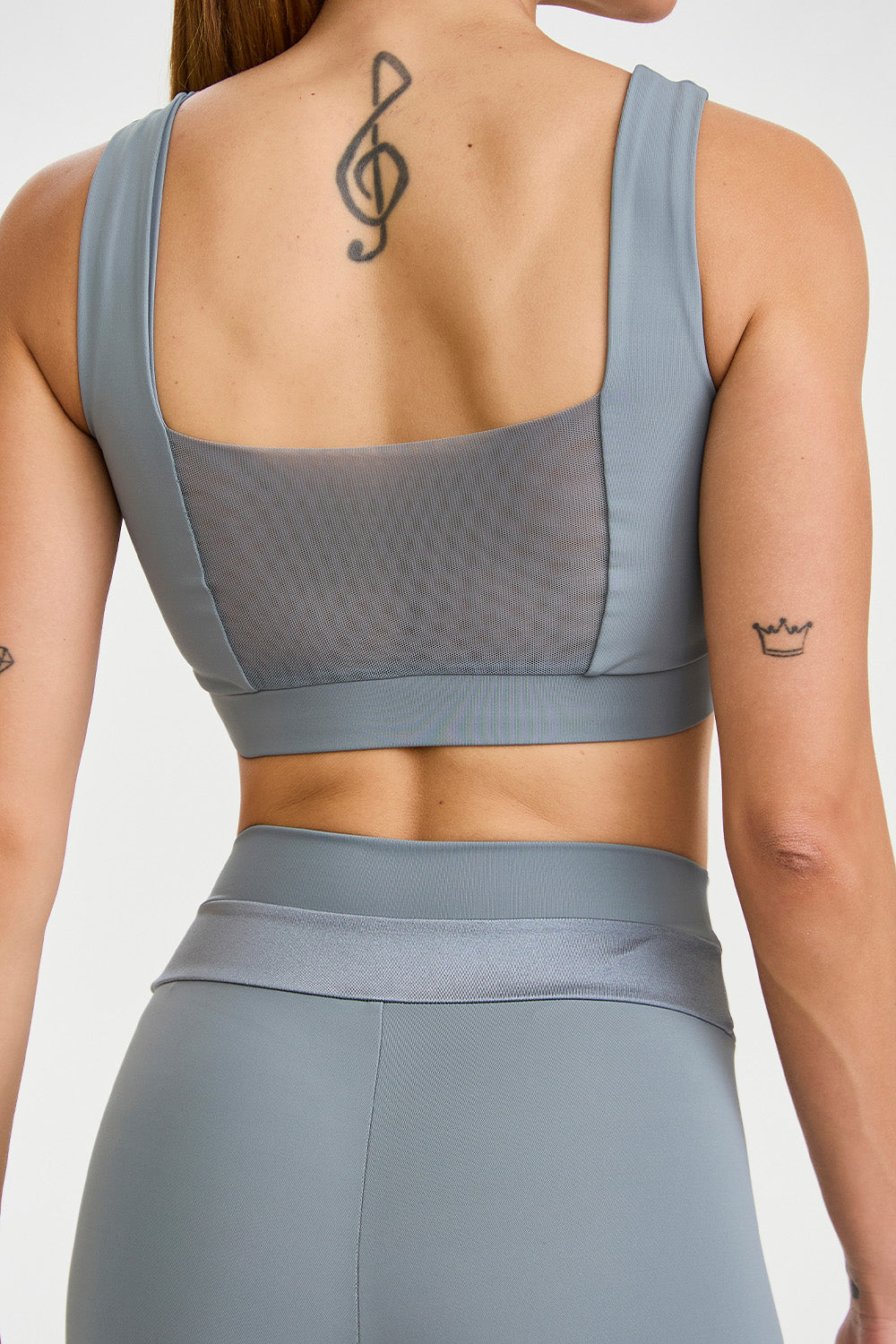 Atlanta Sculpt Top – Platinum Grey