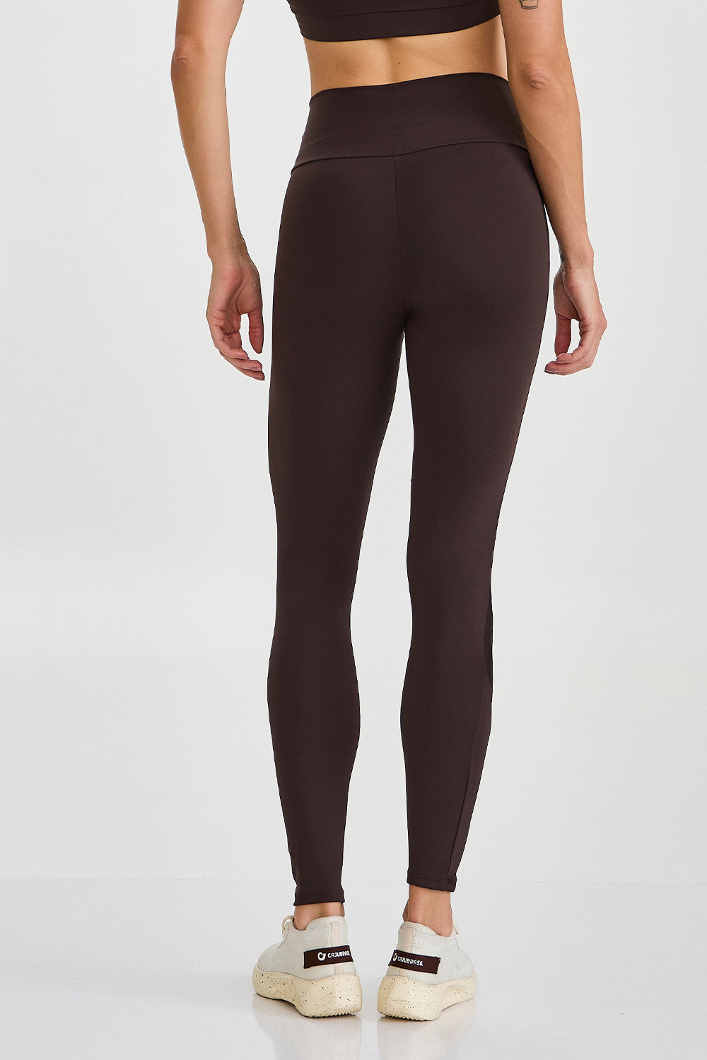 NY-tights med midjeficka brun